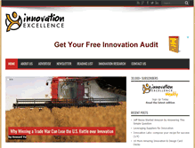 Tablet Screenshot of innovationexcellence.com